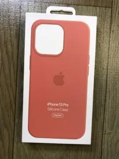 純正iPhone 13 Pro シリコーンケース　ピンクポメロ未使用