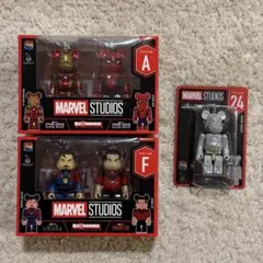 MARVEL マーベル ベアブリックセット A&B - メルカリ