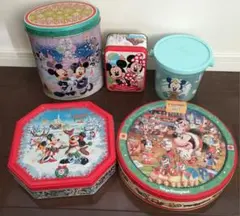 ディズニーランド　ディズニーシー　お菓子　空き缶　まとめ売り レア コレクション