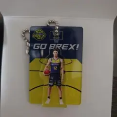 BREX　高島選手キーホルダー 12番　ブリスタズキーホルダー