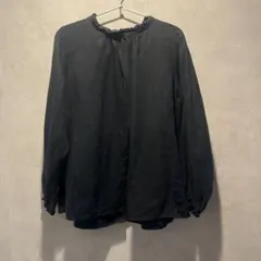 NO.S PROJECT◇クラシックベロアトップス◇ノスプロジェクト ブラック 