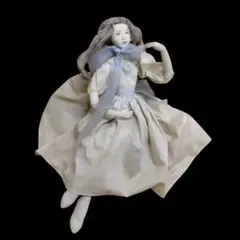 布製ドール ホワイトドレス