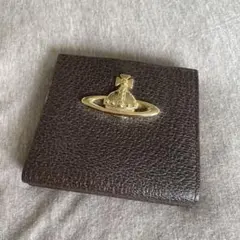 ⭐️新品⭐️ ヴィヴィアンウエストウッド 二つ折り財布 ブラウン