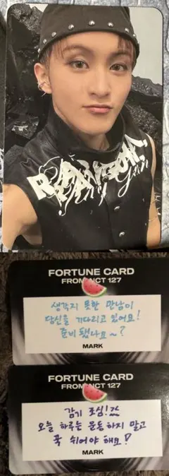 NCT マーク アルバム smoothie ver フォーチュン スクラッチ