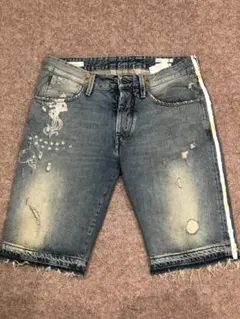 REPLAY リプレイ ハーフデニムパンツ　イタリア製