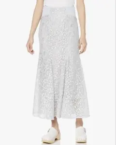 リリーブラウン スイッチングマーメイドレーススカート