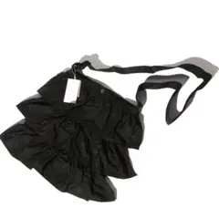 新品タグ付 LOWRYS FARM フリルショルダーＢＡＧ バッグ ブラック
