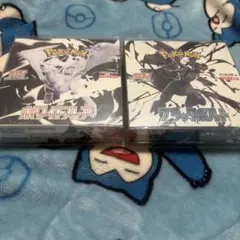 ポケカ未開封box ブラックボルト　ホワイトフレア　シュリンク付き