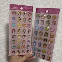 Disney プリンセス ディズニープリンセス ストーンシール 2枚セット