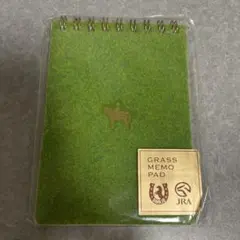JRA UMAJO GRASS MEMO PAD メモ帳のサムネイル