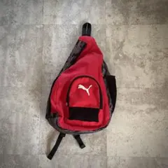 90s 00s old puma one shoulder bag camo