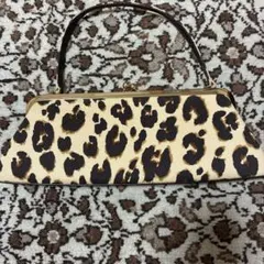 エポカ EPOCA ハンドバッグ がま口 レオパード ヒョウ柄のサムネイル