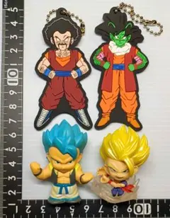DRAGON BALL 一番くじ 30周年 ラバーキーホルダー フリーザ＆孫悟空