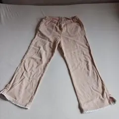 ミキハウス　polka dot ベージュ フレアパンツ 140cm