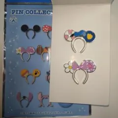 ディズニーリゾート　ピンバッジ　カチューシャ ドナルド　デイジー　ピンズ