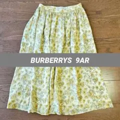 BURBERRYS　花柄　ドレープスカート　9号のサムネイル