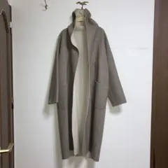 GALERIE VIE ダブルフェイスロングコート