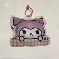 クロミ ケース付きレインコート クリアパープル