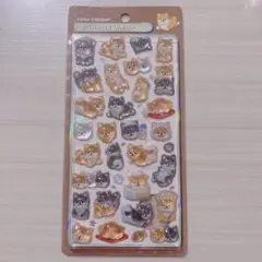 【正規品】ボンボンドロップシール 和柄　芝犬　犬　柴犬