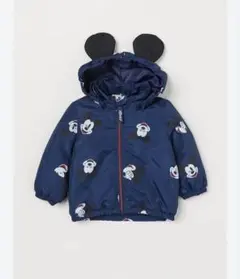 ミッキーマウス 耳付きフード アウター 95cm