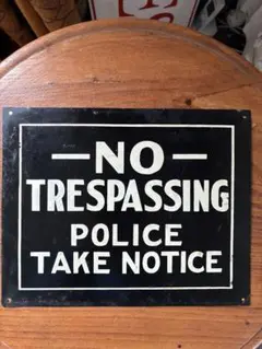 アンティーク　メタル　サイン　プレート　看板　道路　標識　アメリカ 超レア