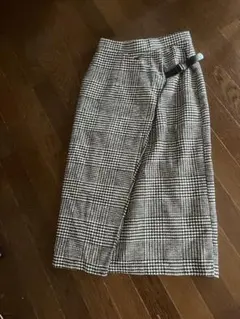 fashionチェック柄 タイトスカート Mサイズ