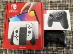 【美品】Nintendo Switch 有機ELモデル プロコンセット