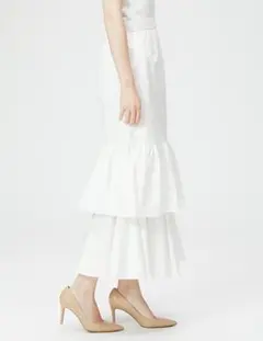 snidel スナイデル　ティアードボリュームスカート