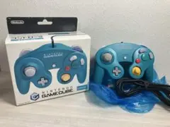 Nintendo ゲームキューブ コントローラ エメラルドブルー　中期