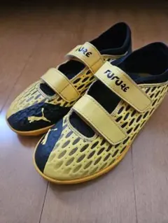 Puma Future サッカートレーニングシューズ イエロー/ブラック　21㎝
