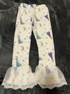 アナ雪 ズボン 120フリル