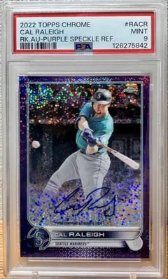 Cal Raleigh RC Auto Topps Chrome /299