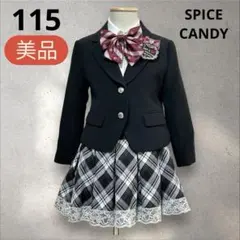 【美品】SPICE CANDY 卒園入学　フォーマル5点　115 CHOPIN