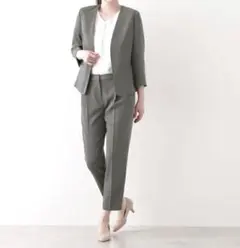 NATURAL BEAUTY BASIC 洗える ポリエステルドビー スーツ