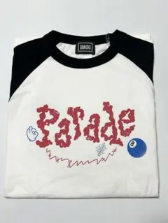 MAZZEL　マーゼル　parade ラグランロングスリーブTシャツ　Lサイズ MAZZEL マーゼル parade ラグランロングスリーブTシャツ Lサイズ