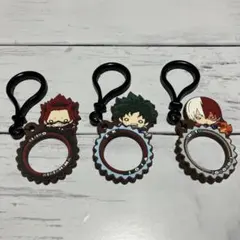 ヒロアカ　ガチャガチャドリンクホルダー 3個セット