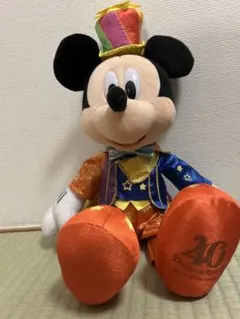 ミッキーマウス ぬいぐるみ 40周年記念
