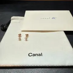 Canal 4°C ハートピアス 10K PG