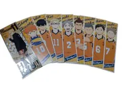 ハイキュー!! キャラクター ステッカーセット烏野高校9枚