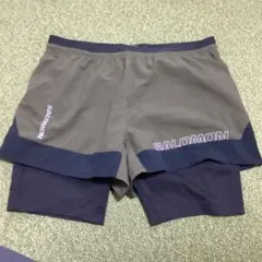 サロモン SALOMON ランニングショーツ Sサイズ ②【中古】