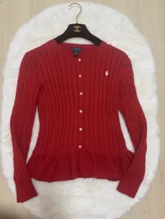 良品　RALPH LAUREN ポロラルフローレン コットンニット　カーディガン