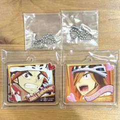 【新品・未使用】 弱虫ペダル 一番カフェ アクリルプレートセット 鳴子 青八木