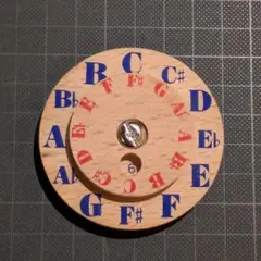 移調盤　ギターなどでお使いください