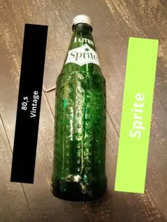 珍品 非売品 駄菓子屋さんのスプライト 2本 ダミーボトル 見本 展示品 珍品 非売品 駄菓子屋さんのスプライト 2本 ダミーボトル 見本 展示品