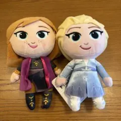 期間限定品 アナ雪 アナ エルサぬいぐるみセットのサムネイル