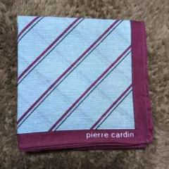 pierre cardin ピエールカルダン　ストライプハンカチ