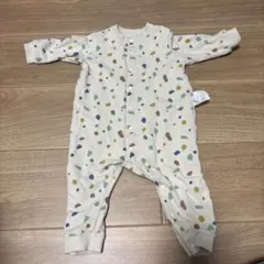 カラフルドットロンパース 80cm