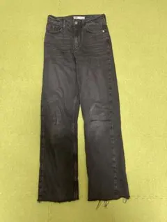 zara ハイウエスト　デニム　32