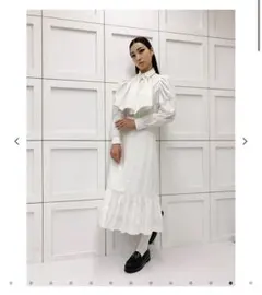 今期 タグ付き　アドニシス　3DポルカドットロングティアードSK