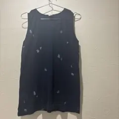 R. ネイビー ノースリーブチュニックのサムネイル